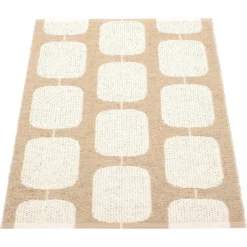 Sten Teppich 70x100 Cm, Light Nougat / Vanilla