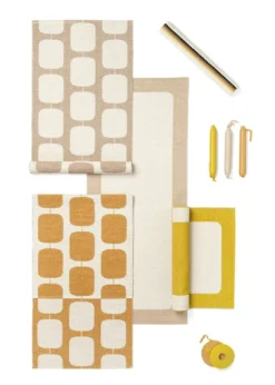 Sten Teppich 70x300 Cm, Light Nougat / Vanilla -Hay || Linie Design || Bloomingville Verkäufe pappelina sten light nougat v rug 70x100cm 6 2