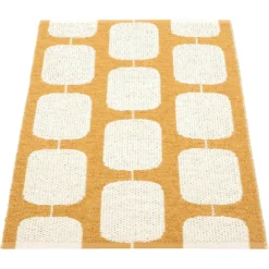 Sten Teppich 70x100 Cm, Ochre / Vanilla