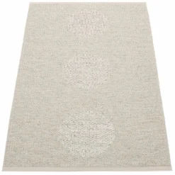 Vera 2.0 Teppich Leinen / Stone Metallic, 70x120 Cm