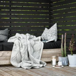 Flette Wolldecke 200x135 Cm -Hay || Linie Design || Bloomingville Verkäufe rros tweed flette naturliche decke 200x135 cm 3