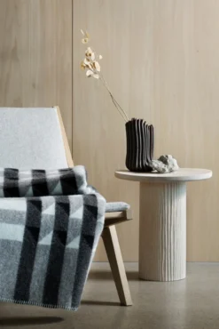 Kvam Wolldecke 135x200 Cm, Grau -Hay || Linie Design || Bloomingville Verkäufe rros tweed kvam decke 135x200 cm 1