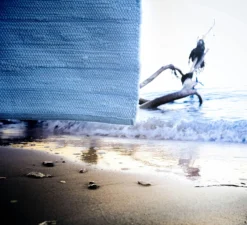 Cotton Teppich Eternity Blue, 60x90 Cm -Hay || Linie Design || Bloomingville Verkäufe rug solid cotton teppich 60x90 eternity blue 2