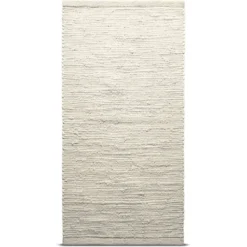 Cotton Teppich Desert White, 75x300 Cm