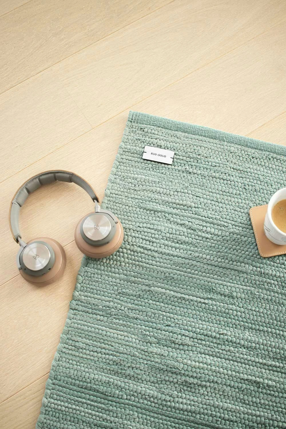 Cotton Teppich Dusty Jade, 75x200 Cm 3 Cotton Teppich Dusty Jade, 75x200 Cm – Bild 3