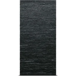 Lederteppich 140x200, Dunkelgrau