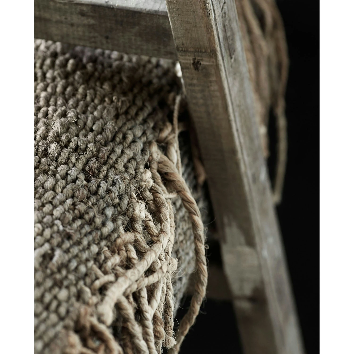 Hanfteppich 80x150, Grau 3 Hanfteppich 80x150, Grau – Bild 3