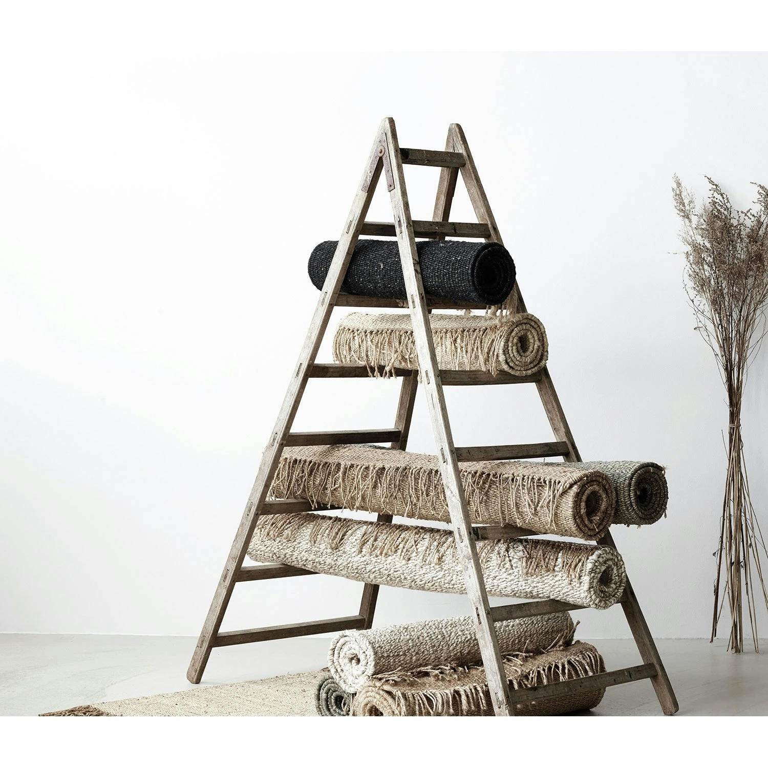 Hanfteppich 80x150, Grau 4 Hanfteppich 80x150, Grau – Bild 4