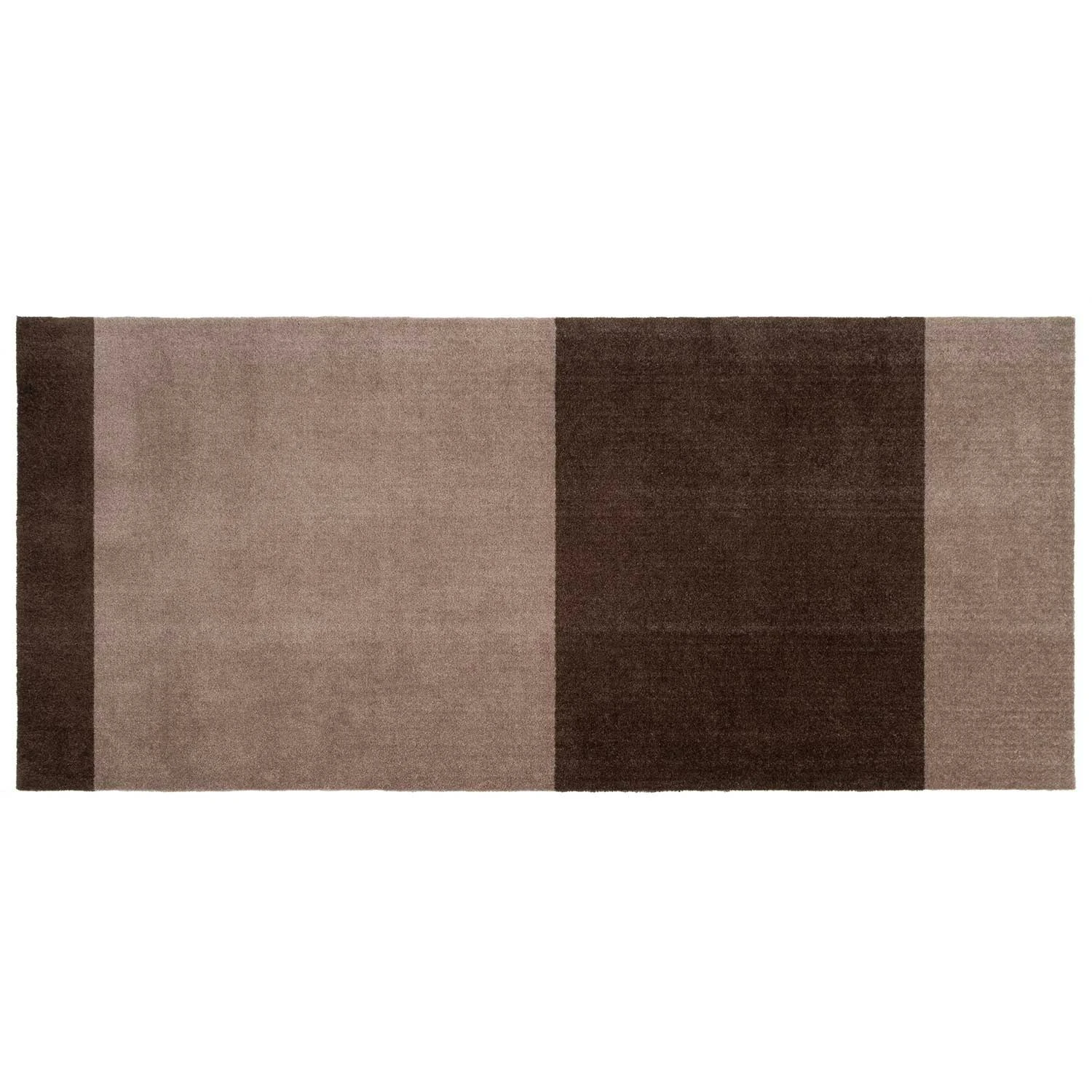 Stripes Teppich Sand / Braun, 90x200 Cm 1 Stripes Teppich Sand / Braun, 90x200 Cm