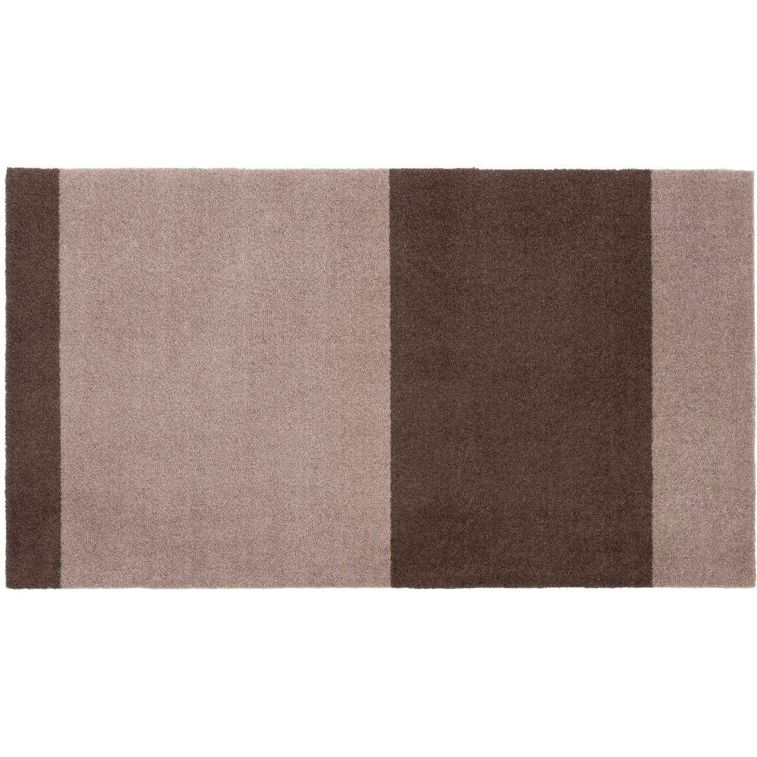 Stripes Teppich Sand / Braun, 67x120 Cm 1 Stripes Teppich Sand / Braun, 67x120 Cm