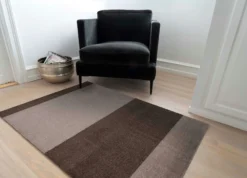 Stripes Teppich Sand / Braun, 90x 130 Cm 11 Stripes Teppich Sand / Braun, 90x 130 Cm -Hay || Linie Design || Bloomingville Verkäufe tica copenhagen floormat polyamide 120x67 cm sand brown 13