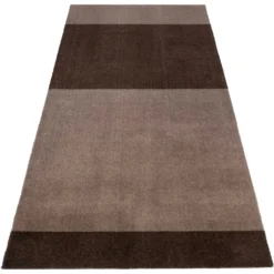 Stripes Teppich Sand / Braun, 90x200 Cm 9 Stripes Teppich Sand / Braun, 90x200 Cm -Hay || Linie Design || Bloomingville Verkäufe tica copenhagen floormat polyamide 120x67 cm sand brown 18