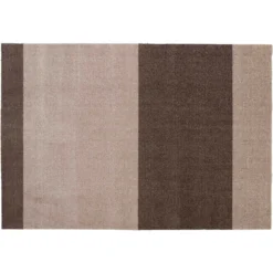 Stripes Teppich Sand / Braun, 90x 130 Cm
