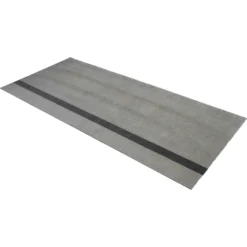 Stripes Vertikal Teppich Hellgrau / Steel Grey, 90x200 Cm -Hay || Linie Design || Bloomingville Verkäufe tica copenhagen floormat polyamide 120x67cm light grey steelgrey 12