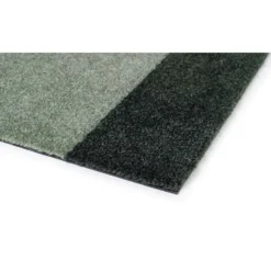 Stripes Teppich Hellgrün / Dunkelgrün, 67x120 Cm 9 Stripes Teppich Hellgrün / Dunkelgrün, 67x120 Cm -Hay || Linie Design || Bloomingville Verkäufe tica copenhagen floormat polyamide120x67cm light dusty darkgreen 4
