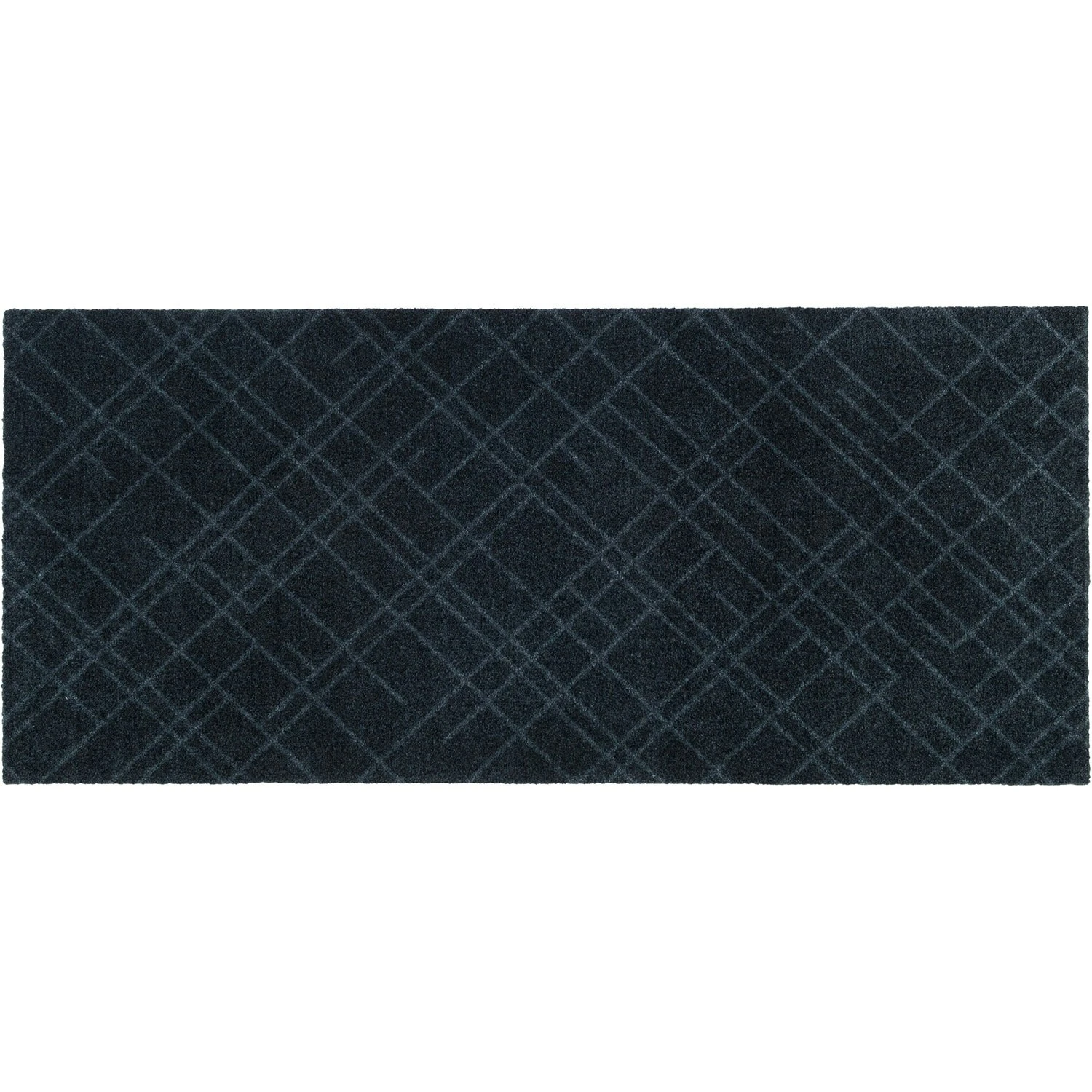 Lines Rug 67x150 Cm, Dark Grey 1 Lines Rug 67x150 Cm, Dark Grey