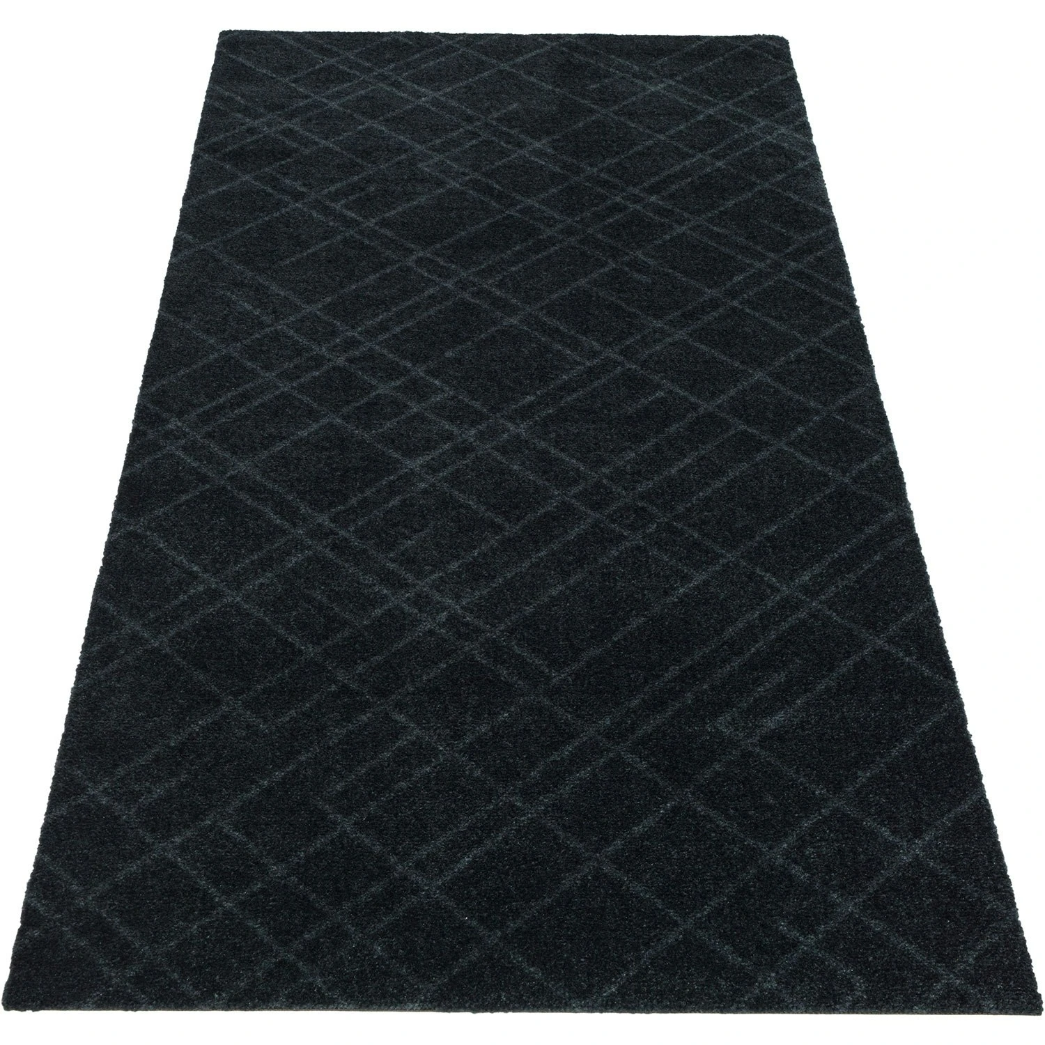 Lines Rug 67x150 Cm, Dark Grey 2 Lines Rug 67x150 Cm, Dark Grey – Bild 2