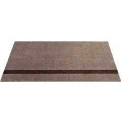 Stripes Teppich Vertikal Sandfarben/Braun, 67x120 Cm -Hay || Linie Design || Bloomingville Verkäufe tica copenhagen polyamide stripe vertical sand brown 3