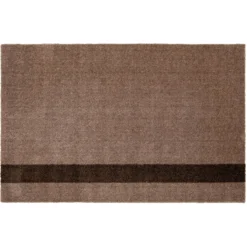 Stripes Teppich Vertikal Sandfarben/Braun, 60x90 Cm