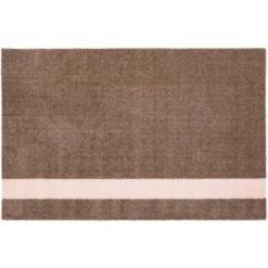 Stripes Teppich Vertikal Sandfarben/Light Rose, 60x90 Cm