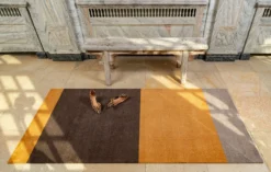 Stripes Teppich Dijon/Braun, 90x200 Cm 10 Stripes Teppich Dijon/Braun, 90x200 Cm -Hay || Linie Design || Bloomingville Verkäufe tica copenhagen polyamide stripes horizontal dijon brown 24