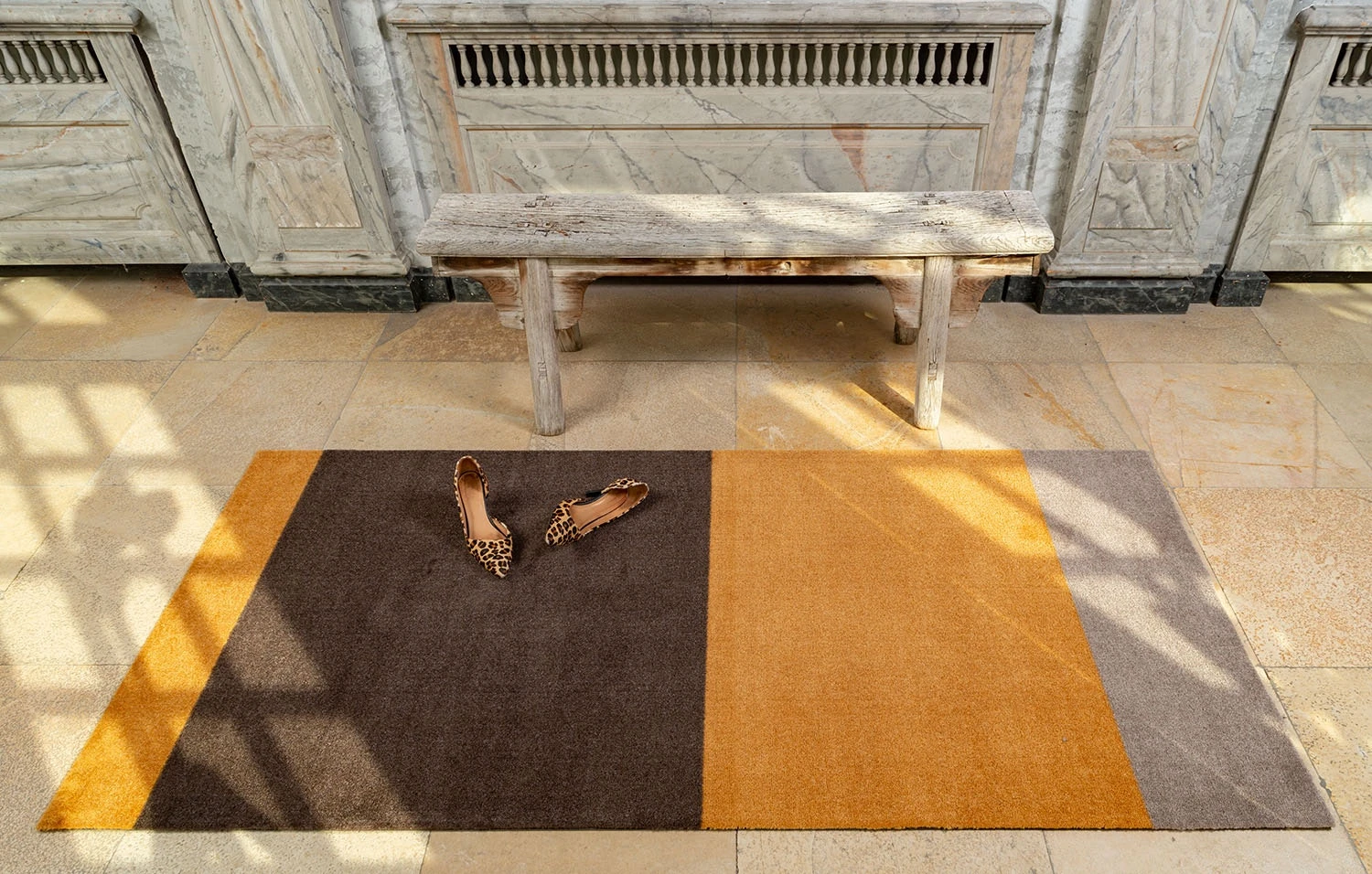 Stripes Teppich Dijon/Braun, 90x200 Cm 5 Stripes Teppich Dijon/Braun, 90x200 Cm – Bild 5