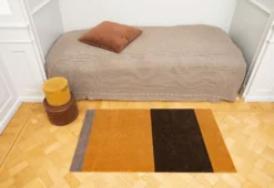 Stripes Teppich Dijon/Braun, 67x120 Cm 10 Stripes Teppich Dijon/Braun, 67x120 Cm -Hay || Linie Design || Bloomingville Verkäufe tica copenhagen polyamide stripes horizontal dijon brown 8