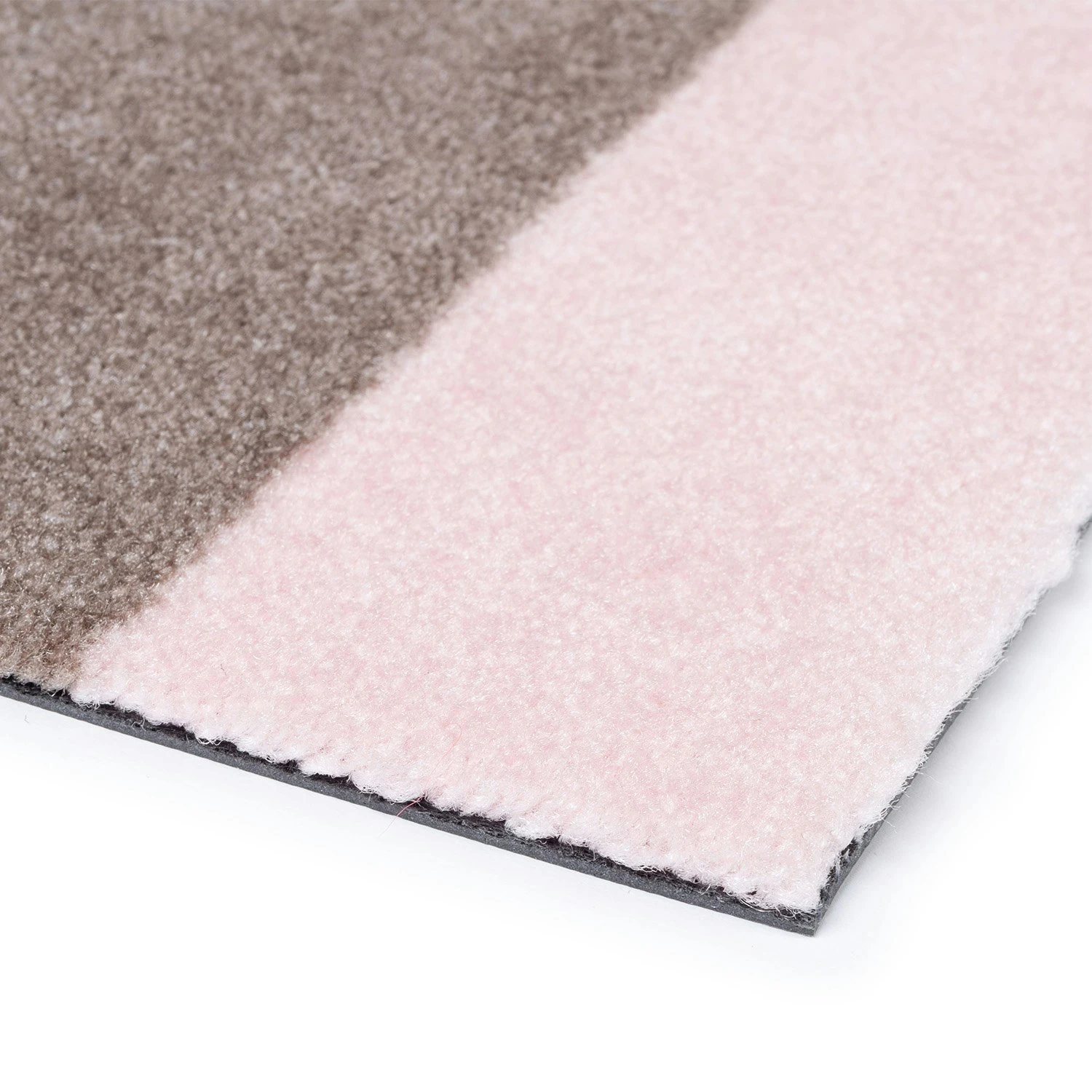 Stripes Teppich Sandfarben/Light Rose, 90x130 Cm 2 Stripes Teppich Sandfarben/Light Rose, 90x130 Cm – Bild 2