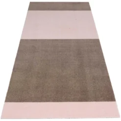 Stripes Teppich Sandfarben/Light Rose, 90x200 Cm -Hay || Linie Design || Bloomingville Verkäufe tica copenhagen polyamide stripes horizontal sand light rose 26