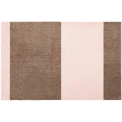 Stripes Teppich Sandfarben/Light Rose, 60x90 Cm