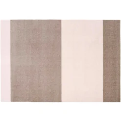 Stripes Teppich Sandfarben/Light Rose, 90x130 Cm