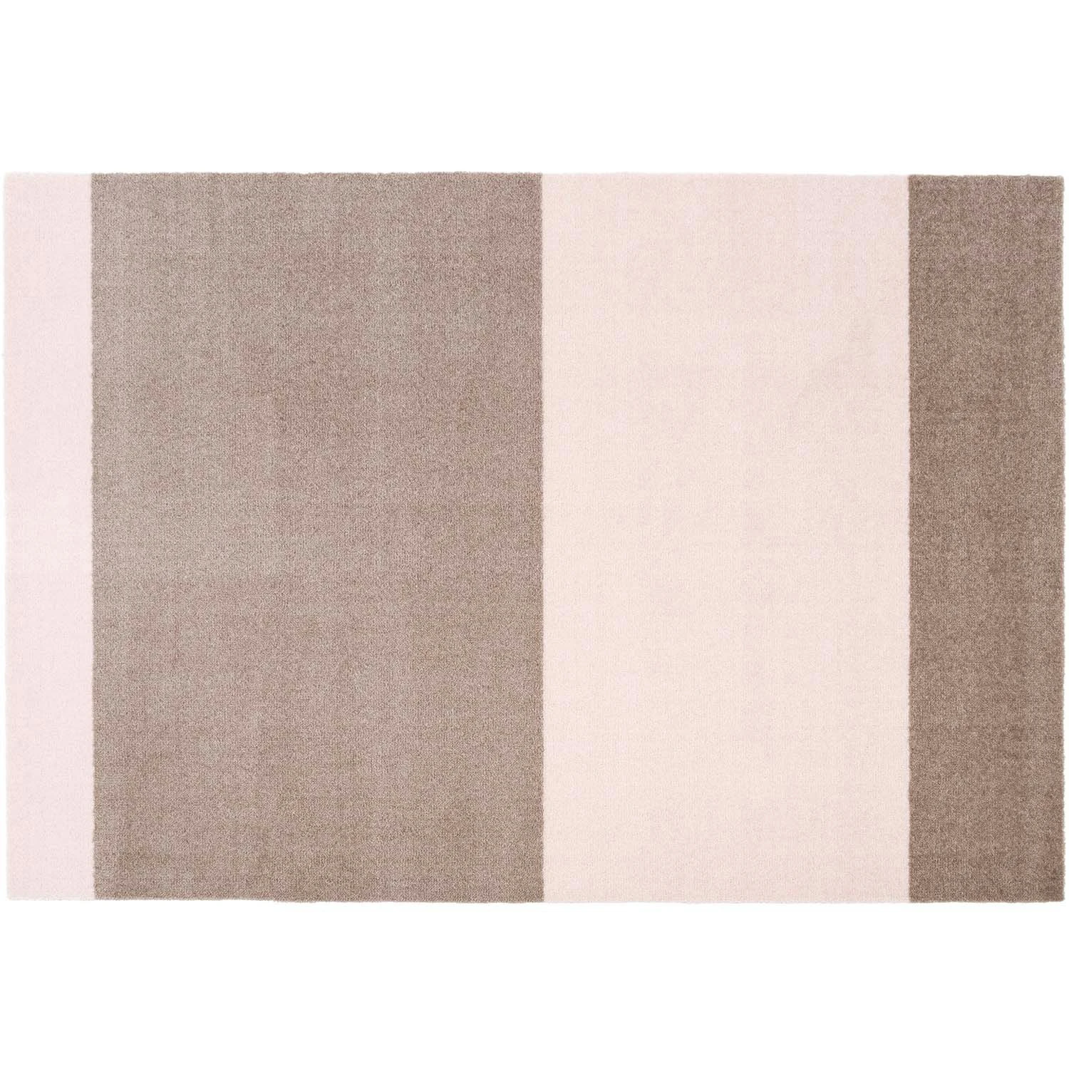 Stripes Teppich Sandfarben/Light Rose, 90x130 Cm 1 Stripes Teppich Sandfarben/Light Rose, 90x130 Cm