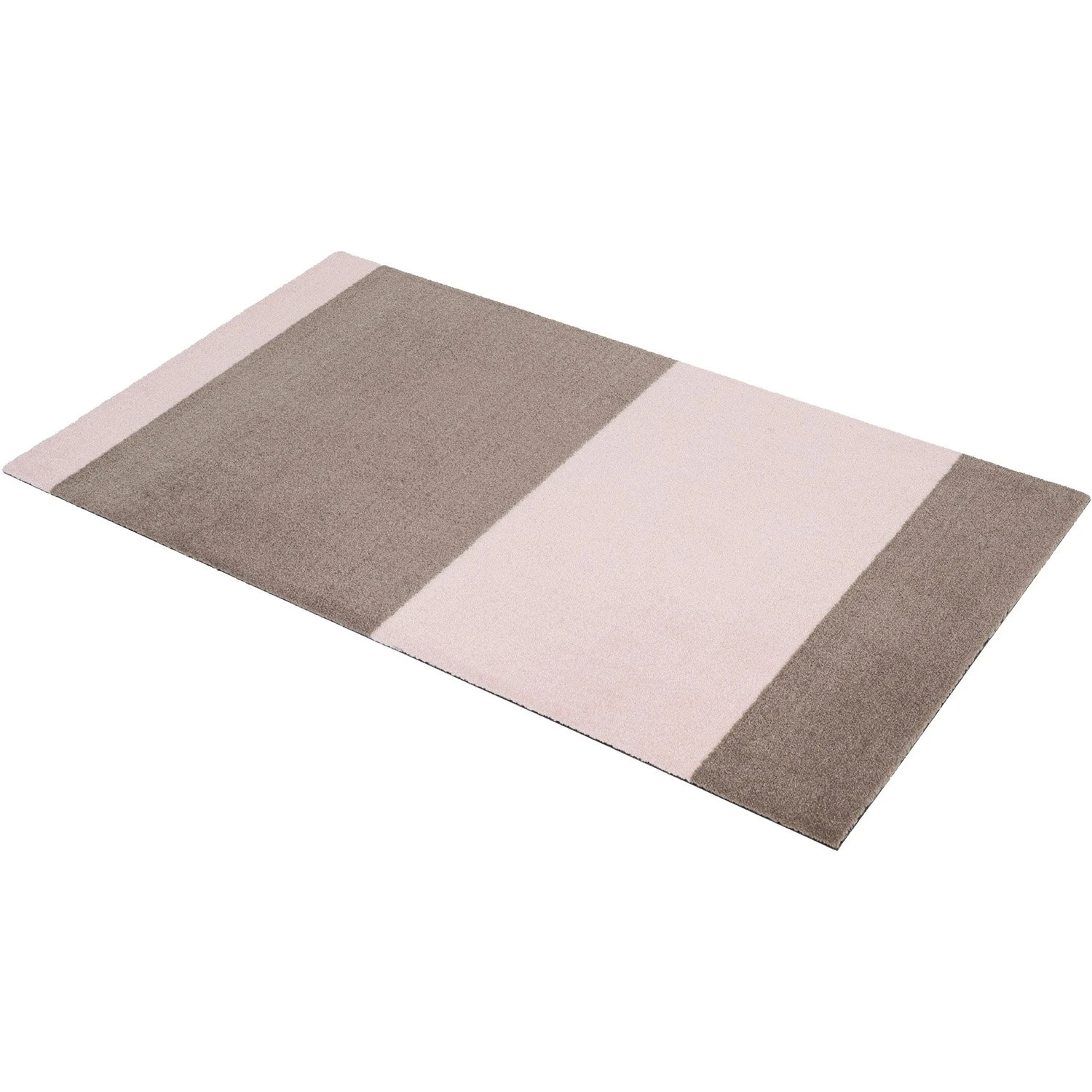 Stripes Teppich Sandfarben/Light Rose, 67x120 Cm 2 Stripes Teppich Sandfarben/Light Rose, 67x120 Cm – Bild 2