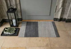 Stripes Teppich Steel Grey / Hellgrau, 60x90 Cm -Hay || Linie Design || Bloomingville Verkäufe tica copenhagen stripes teppich steel grey hellgrau 18