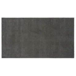 Unicolor Türmatte Stahlgrau, 67x120 Cm