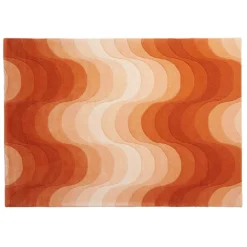 Verpan Wave Teppich 170x240 Cm, Orange